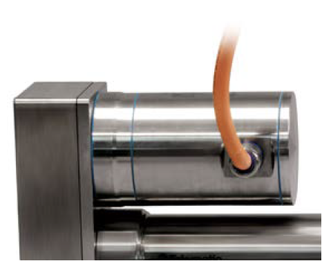 Stainless steel, typically IP69k rating Stainless steel, typically IP69k rating